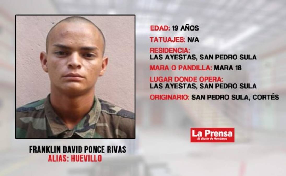 Esta persona se dedica a cobrar la extorsión, al momento de hacerlo se vestía con indumentaria militar.