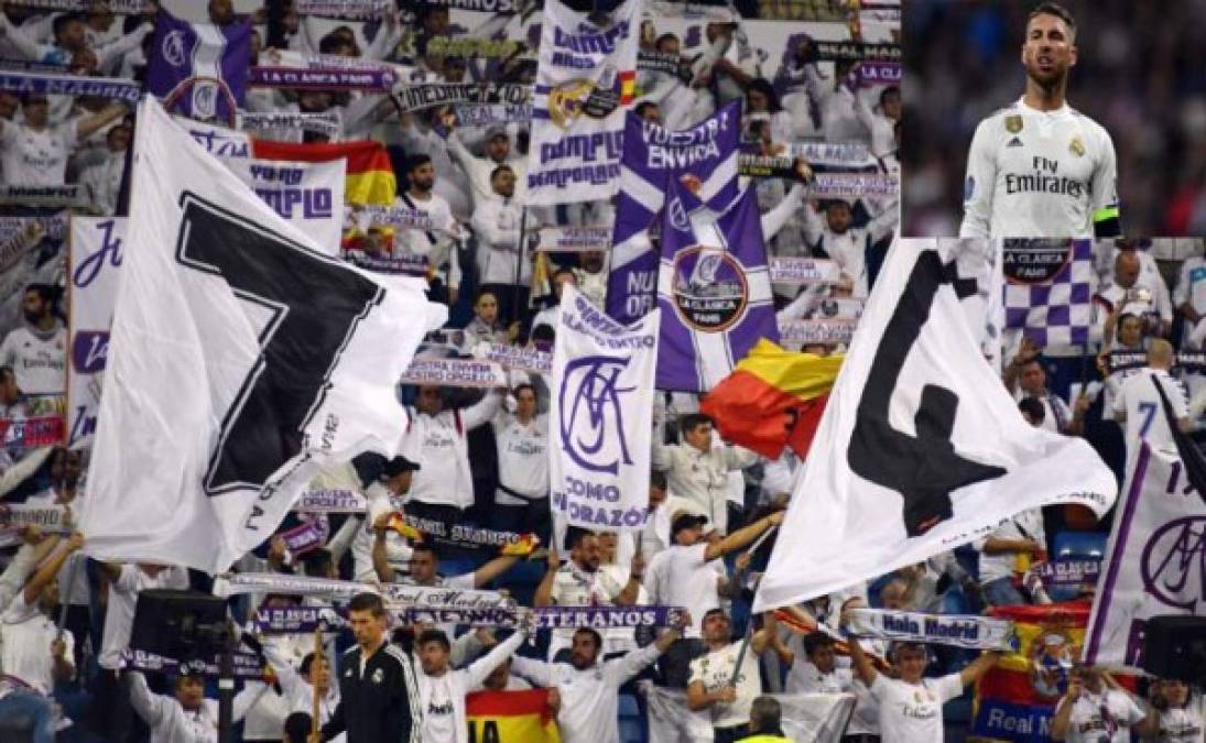 Real Madrid venció 2-1 al Viktoria Plzen, pero los aficionados del club madridista salieron molestos por el bajo nivel mostrado por su equipo. Mira las imágenes más curiosas del juego. FOTOS AFP.