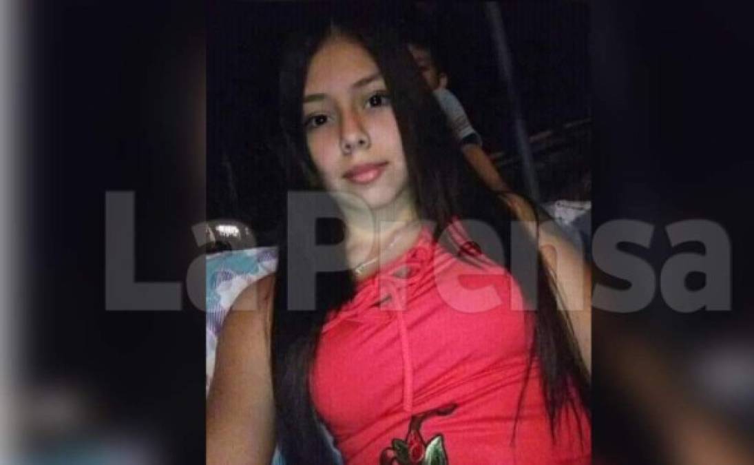 Génesis Colindres, estudiante del Central Vicente Cáceres, fue ultimada el 13 de abril de 2018.