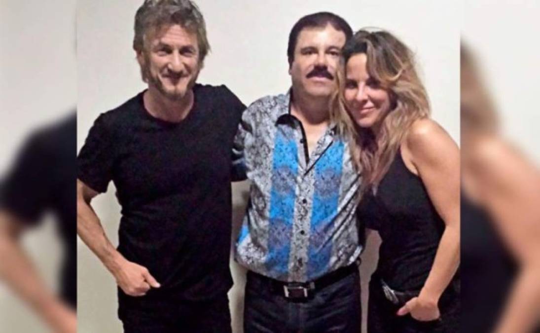 Octubre de 2015.- Los actores Sean Penn y Kate del Castillo entrevistan a 'el Chapo' en la clandestinidad.