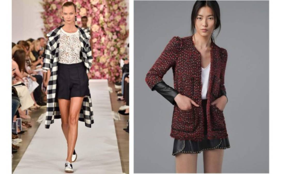 6. Blazer estampados. Pueden ser a rayas, lunares, floral, tribal o el clásico animal print.