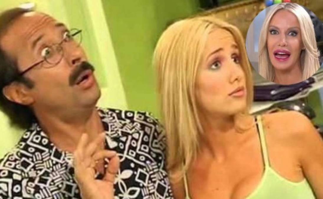 La actriz argentina saltó a la fama con el comedia picante de Guillermo Francella en donde interpretaba a la guapa vecina que ponía loco al protagonista.<br/><br/>Ahora la estrella se ha vuelto famosa por sus múltiples retoques estéticos que han borrado por completo su antiguo aspecto.<br/>