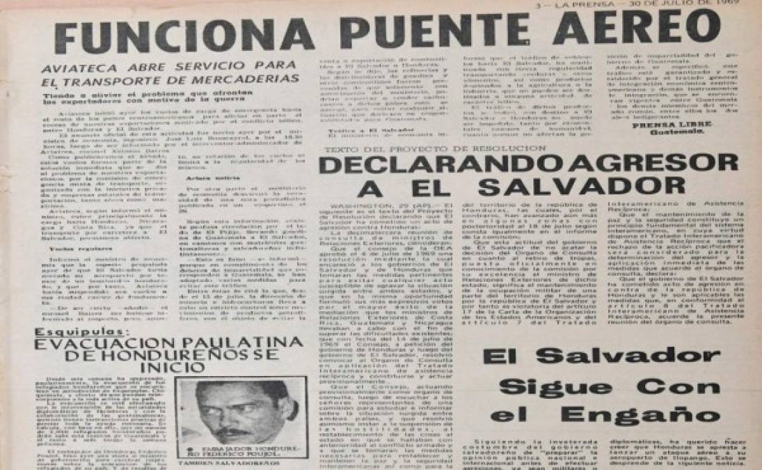 Como la mayoría de los acontecimientos bélicos, la guerra de 1969 entre El Salvador y Honduras desencadenó sentimientos fuertes entre ambos pueblos y produjo abusos graves en contra de los nacionales. Foto de archivo.