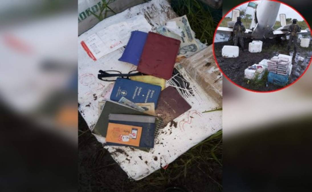 Estos fueron los hallazgos encontrados al interior de una avioneta interceptada esta madrugada en la Barra de Patuca.