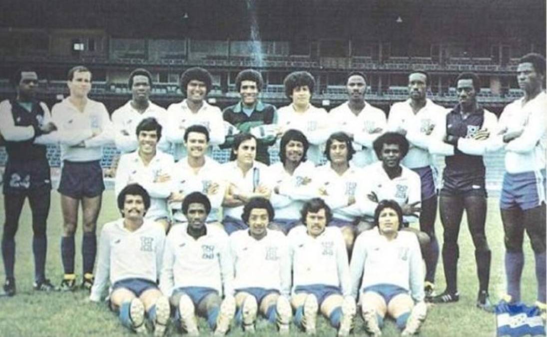 Este grupo de exseleccionados hondureños realizaron un papel histórico a nivel de mundiales.