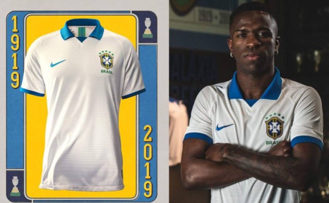 La Confederación Brasileña de Fútbol presentó el pasado martes el uniforme que utilizará para la Copa América 2019. Con la sorpresa que su uniforme estelar será blanco.