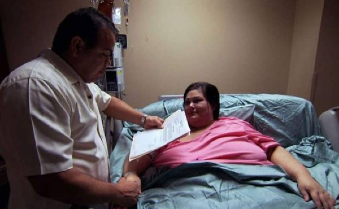 Rosales se convirtó en una de las muejeres más obesas del mundo.