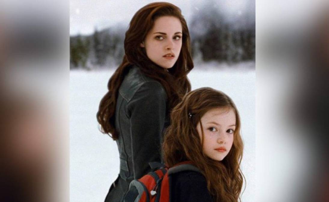 Los fanáticos de 'Crepúsculo' jamás olvidarán a Renesmee, la hija de Edward Collen y Bella Swan.