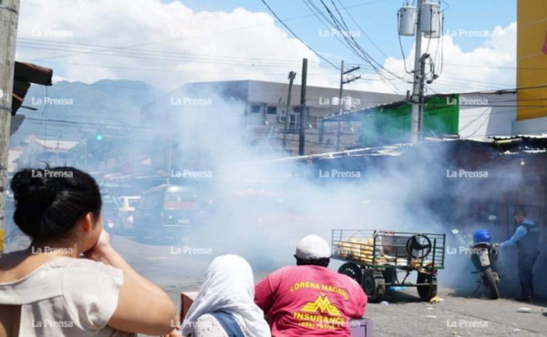 Las protestas se registraron en diferentes puntos de Honduras, siendo afectadas principalmente San Pedro Sula y Tegucigalpa.