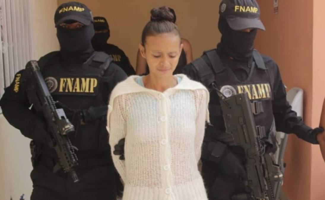 Margarita Elizabeth Gómez Díaz (de 40 años) conocida en el mundo criminal con el alias de La Chispa fue detenida hace apenas cuatro días en Tegucigalpa por extorsión.