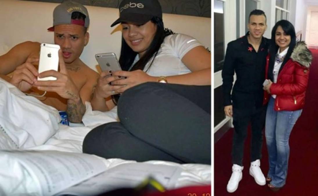 Vanessa Oliva recuerda con mucho amor y cariño a su esposo Arnold Peralta, el futbolista hondureño que fue vilmente asesinado hace dos años en La Ceiba.