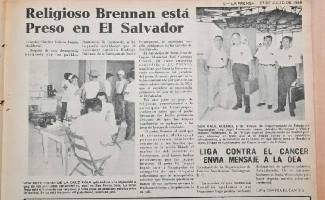 En territorio hondureño en los primeros meses de 1969 los habitantes invadían las tierras pidiendo se aplicase la Reforma agraria, sin embargo muchos de los que reclamaban la tierra eran salvadoreños. Foto de archivo.