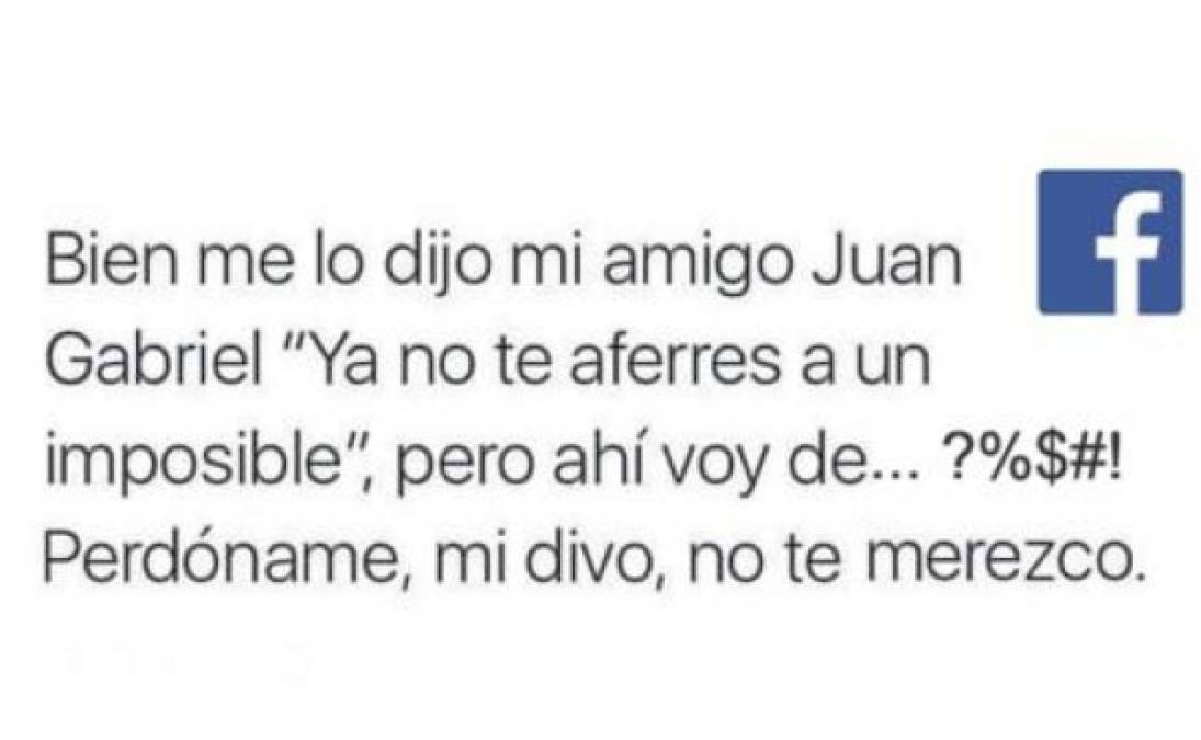 Los estados sentimentales con las canciones de Juanga también se han vuelto recurrentes...