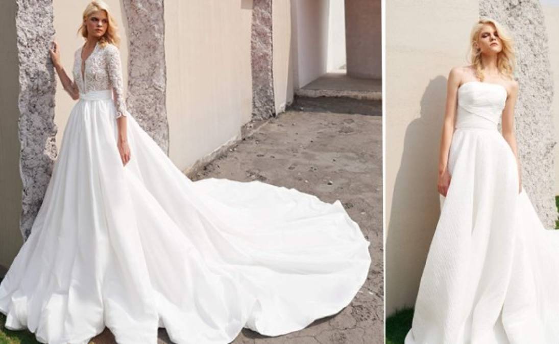 Puede apreciar la colección completa en el Instagram de la marca @whisperbridal