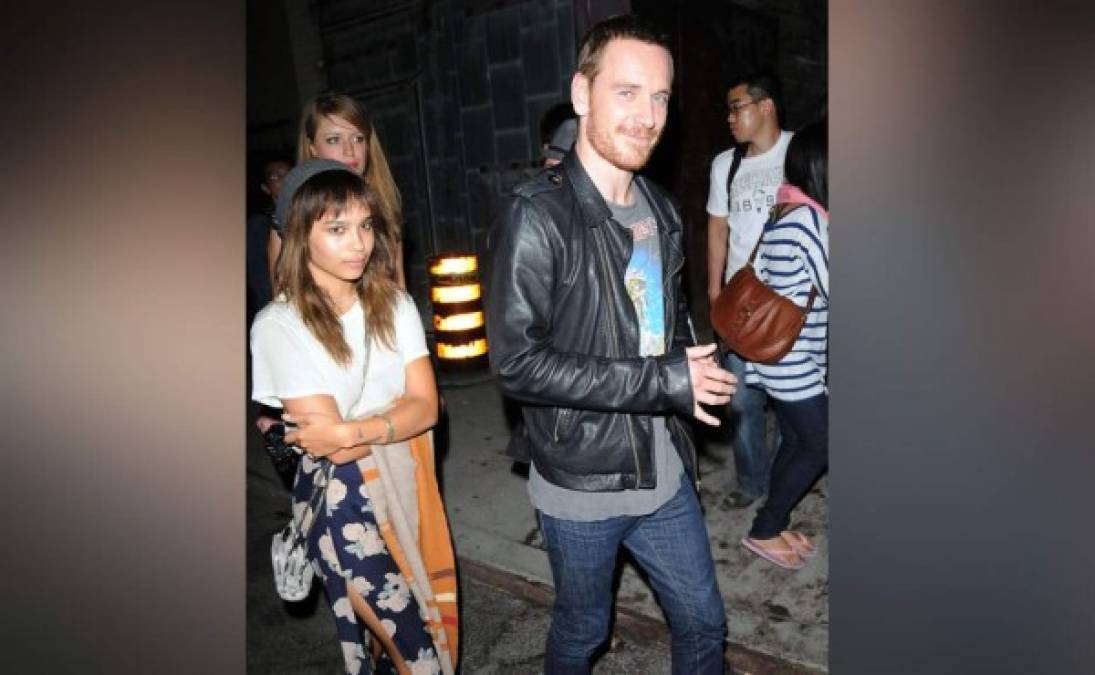 Zoe Kravitz & Michael Fassbender: Fue hace tan solo unos pocos años, en 2011, cuando Zoe Kravitz y el -extremadamente- sexy actor Michael Fassbender estuvieron saliendo.