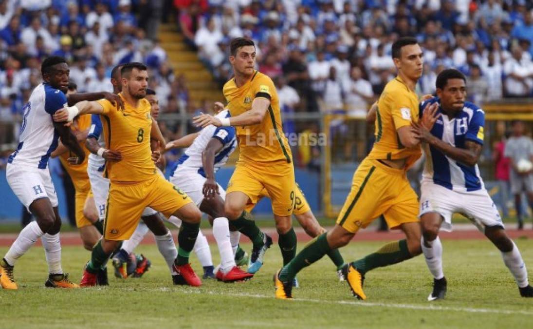 Honduras clasifica al Mundial con dos resultados: Ganando por cualquier marcador e inclusive empatando con goles. Por su parte a Australia solo le sirve el triunfo.