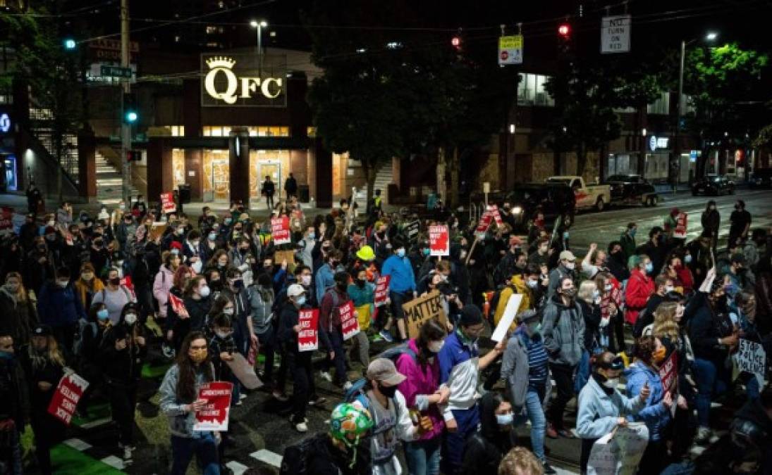 Algunas de las manifestaciones en la ciudad tras la muerte del afroamericano George Floyd a manos de un agente se tornaron violentas en las últimas semanas.