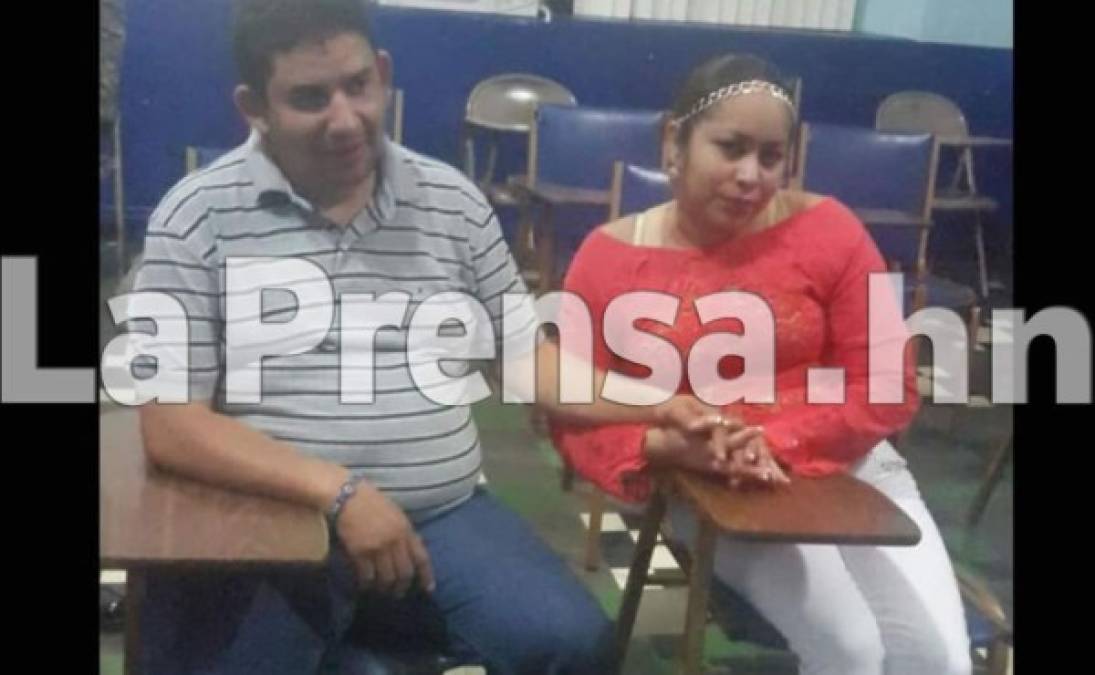 José Inocente Valle y Marlen Griselda Amaya Argueta se mostraron tranquilos antes de ser extraditados a Estados Unidos.