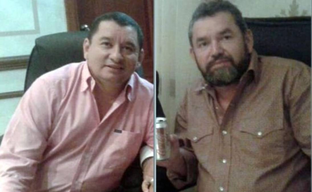 Miguel Arnulfo y Luis Alonso Valle se tomaron unas fotografías minutos antes de ser extraditados de Honduras hacia Estados Unidos.