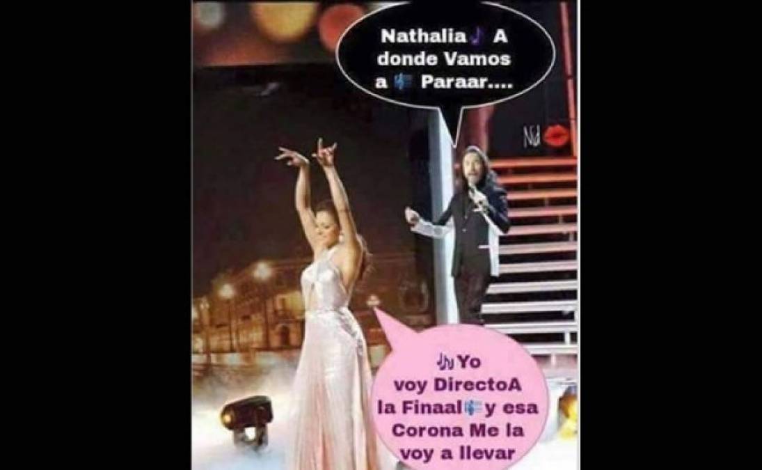 Nathalia Casco baila al ritmo del Marco Antonio Solis.