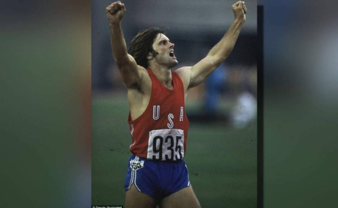 Bruce Jenner ganó oro para Estados Unidos en el decatlón en los Juegos Olímpicos de Montreal de 1976.