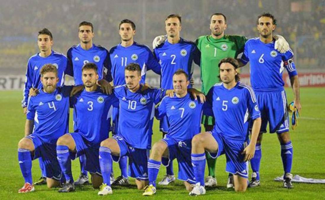 La selección de San Marino nunca ha ganado un partido oficial . Una racha increíble.