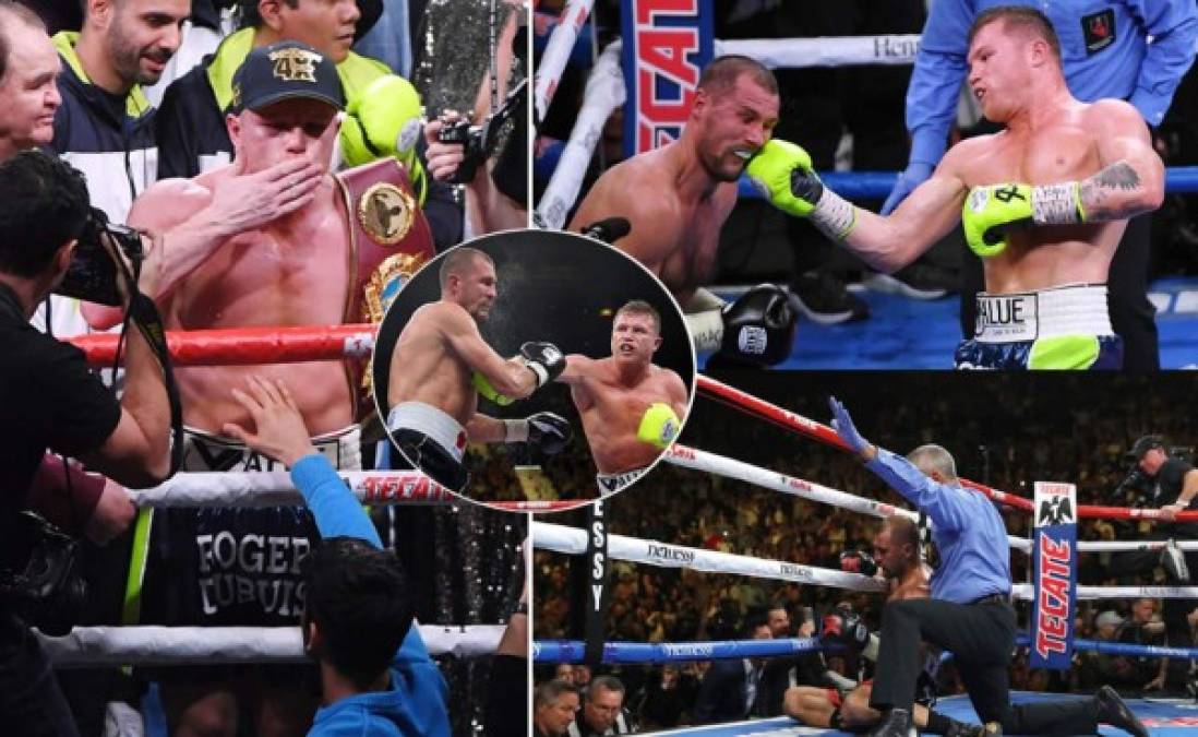 El peleador mexicano Saúl 'Canelo' Álvarez logró el título de los semipesados con un un increíble golpe sobre el ruso Sergei Kovalev en el MGM Grand de Las Vegas.