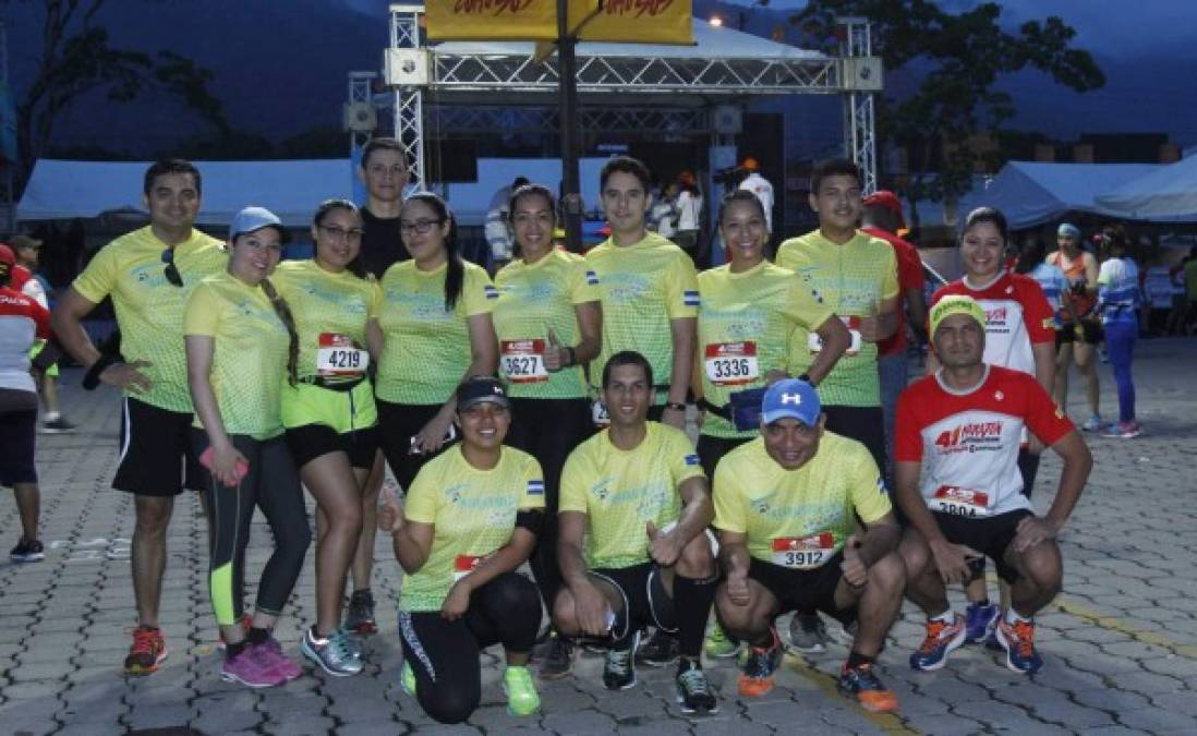 Los competidores han mostrado su felicidad por participar en la 41 Maratón Internacional de Diario LA PRENSA.