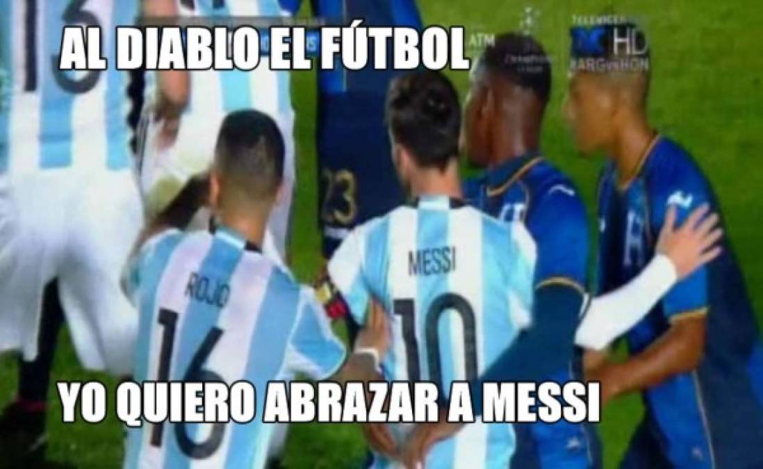 El partido amistoso entre Argentina y Honduras dejó divertidos memes. Mira los mejores.