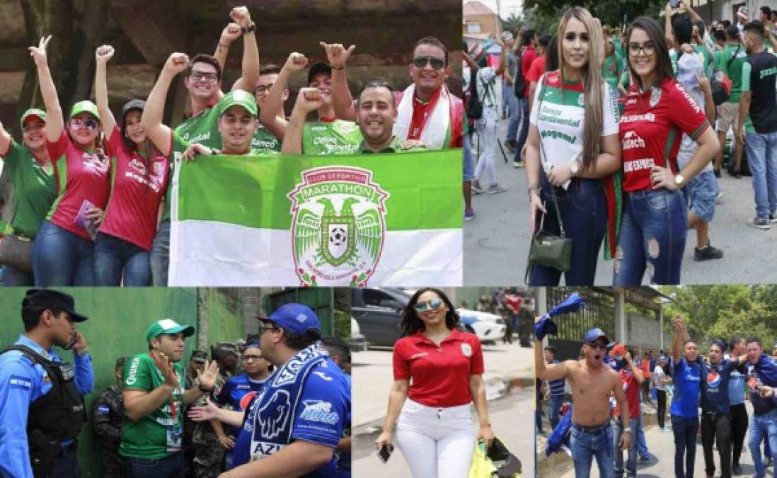 El estadio Yankel Rosenthal lució sus mejores en la Gran Final entre Marathón y Motagua.