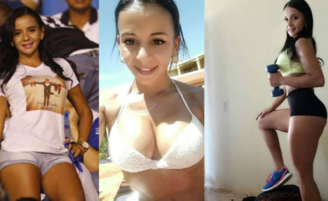 Marilyn Turcios de 26 años años de edad causa furor en las redes sociales . Es la primera del ex-jugador hondureño Danilo Turcios.