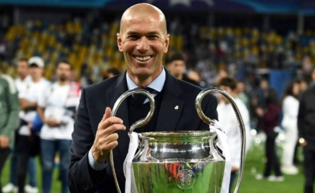 Zinedine Zidane quiere volver a poner al Real Madrid en la élite del fútbol mundial, conquistar títulos y como objetivo principal volver a ganar la Champions League.