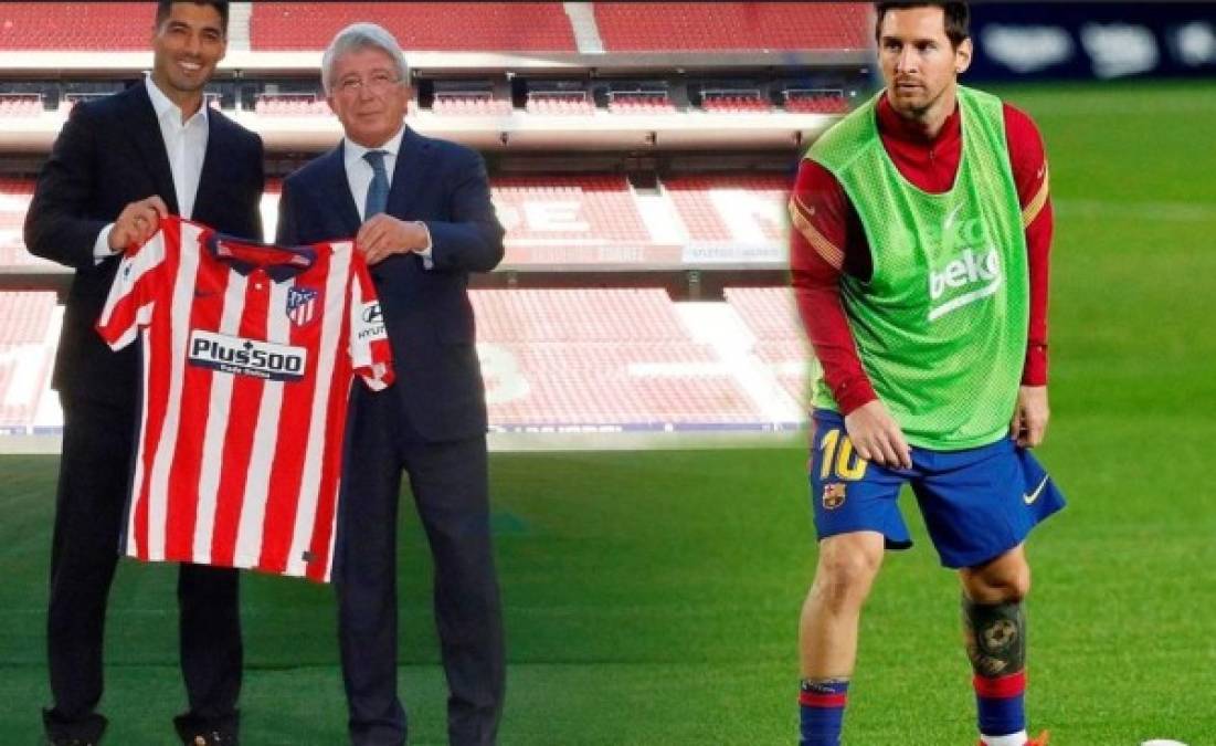 Enrique Cerezo, presidente del Atlético de Madrid, le abrió las puertas del club colchonero a Lionel Messi el próximo verano, ya que el argentino termina contrato con el Barcelona: 'En la vida, si uno quiere... Si Leo Messi quiere jugar con Luis Suárez yo le digo lo mismo que se dice con los turrones: 'Que vuelva a casa por Navidad'. Con ilusión, todo es posible', señaló .<br/>