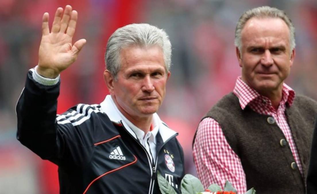 Karl-Heinz Rummenigge, presidente del Consejo Directivo del Bayern Múnich, ha hablado del futuro de Jupp Heynckes en el banquillo y de su próximo entrenador: 'Queremos que siga, y pelearemos para convencerle. Si no fuera posible y tuviera intención de salir de la institución, su reemplazante será, sin lugar a dudas, alemán'.