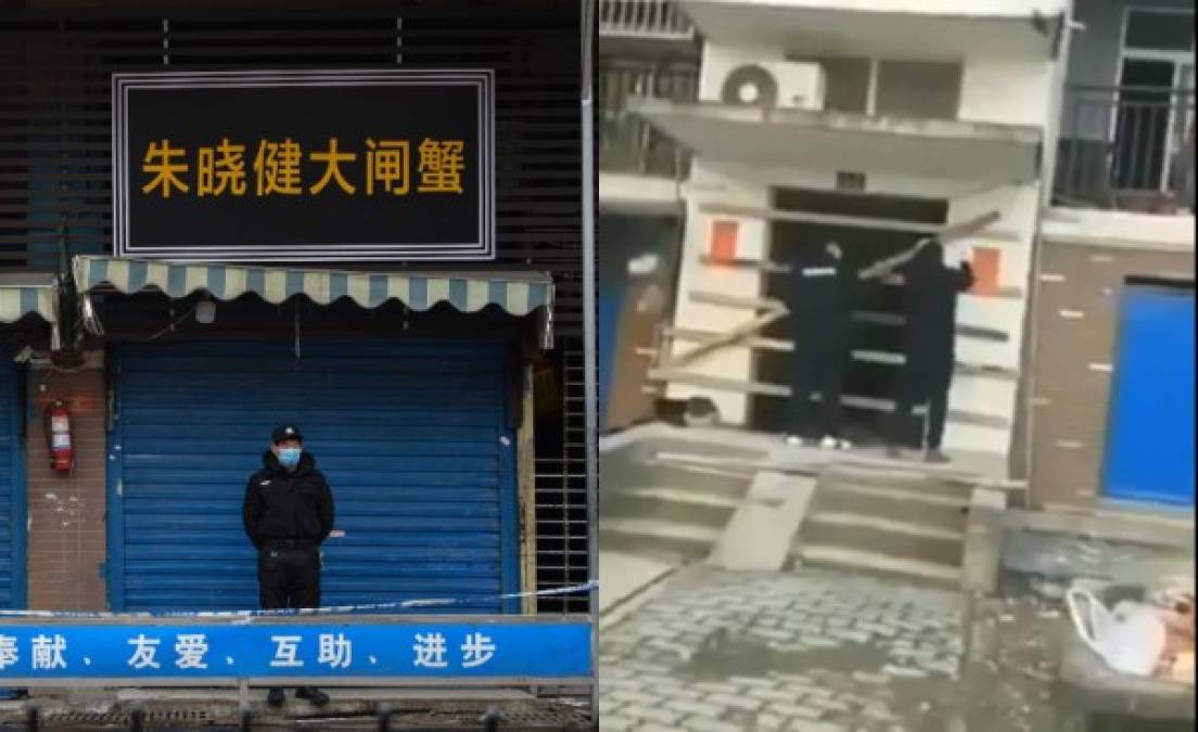 Según el portal de noticias 'China News' reportó que autoridades locales de Wuhan cerraban las casas de personas portadores de Coronavirus, ademas de cientos de negocios que cerraron temporalmente por la ligera expansión del virus.