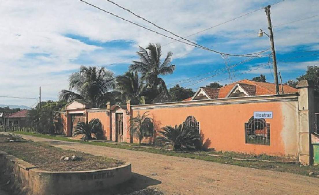 A los Cachiros las fuerzas de seguridad les incautaron dos residencias en la comunidad de Cayo Sierra, departamento de Colón.