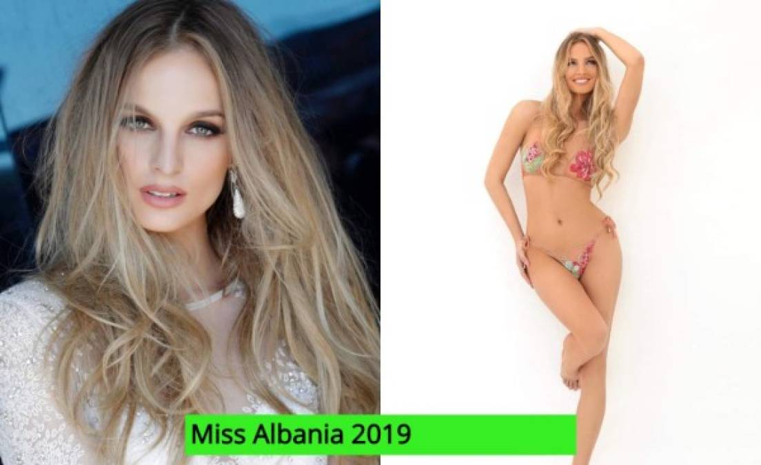 Cindy Marina (21 años) - Miss Albania Universo 2019