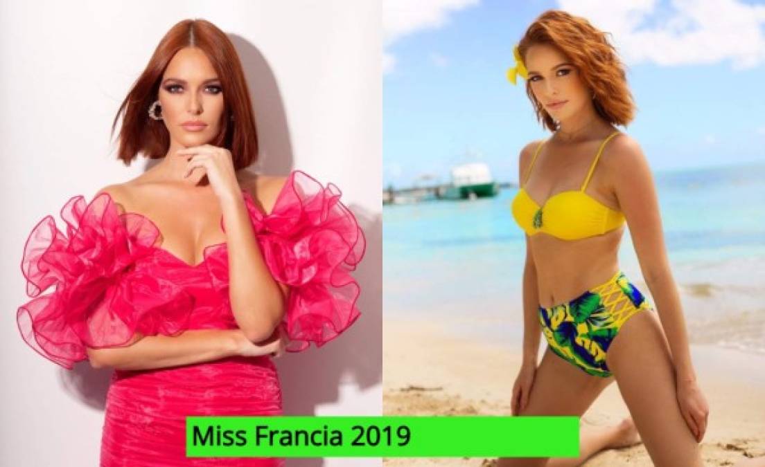 Maëva Coucke (25 años) - Miss Francia Universo 2019