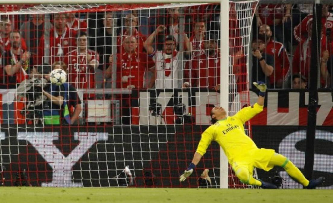 El portero tico Keylor Navas tuvo que ver en el gol del equipo alemán, el lateral Kimmich anotó con la colaboración del costarricense.