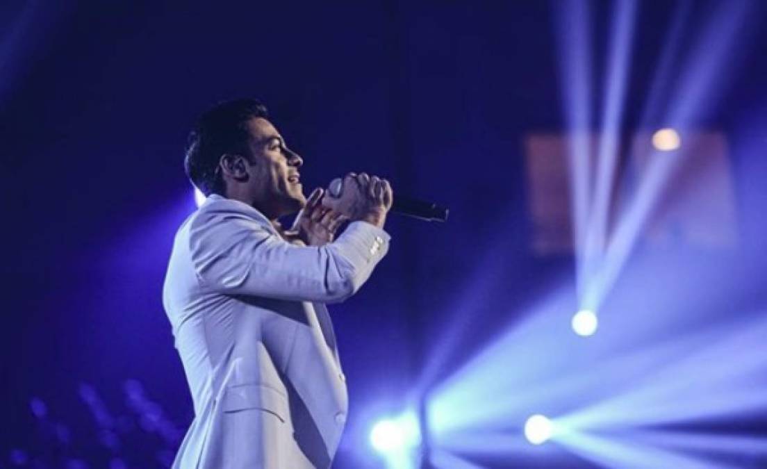 El cantante mexicano Carlos Rivera fue otro de los invitados al concierto dedicado a la denominada generación Z.