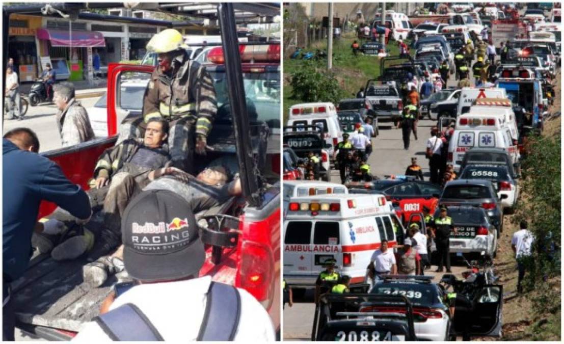 Una explosión por juegos de pirotecnia en el municipio de Tultepec, en el central Estado de México, dejó este jueves al menos 24 muertos, incluyendo bomberos y policías que acudían a atender la emergencia, y 40 lesionados, informaron autoridades locales.AFP