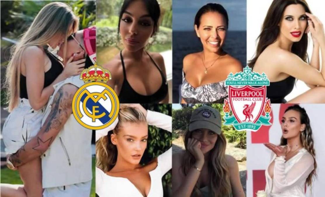 Real Madrid y Liverpool disputan la final de la Champions League en Kiev, pero afuera de la cancha hay duelo de bellezas con las esposas de los jugadores de ambos equipos. Hay modelos, una estrella del Sports Illustrated más sexy y una cantante.