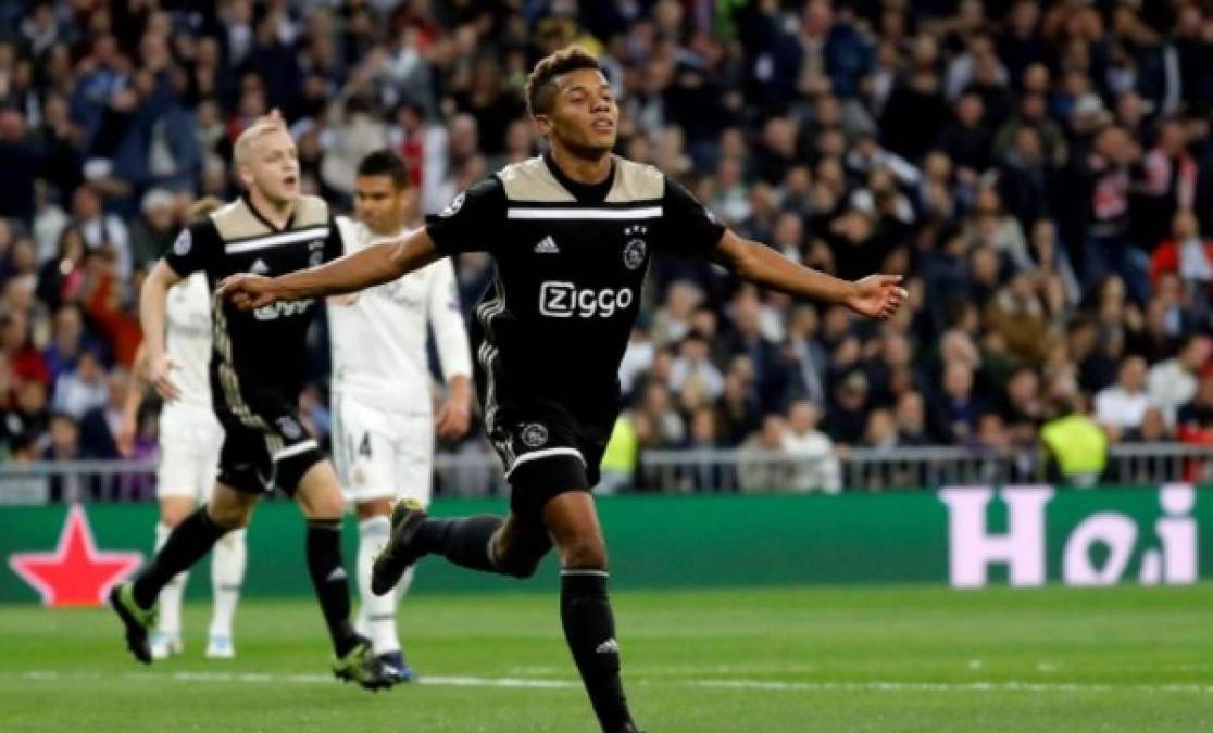 Neres también es recordado porque fue uno de los partícipes de eliminar al Real Madrid de La Champions League.