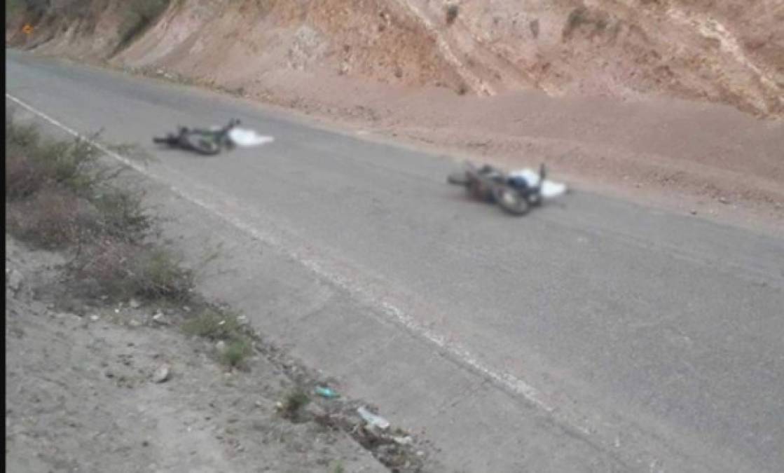 Los cuerpos de las víctimas fueron abandonados en varios sectores de la sierra de Tepuche.