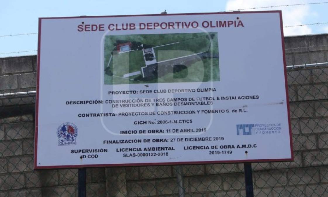La sede del Olimpia se encuentra en cercanías de Ciudad Mateo, alrededor de cinco kilómetros del anillo periférico.