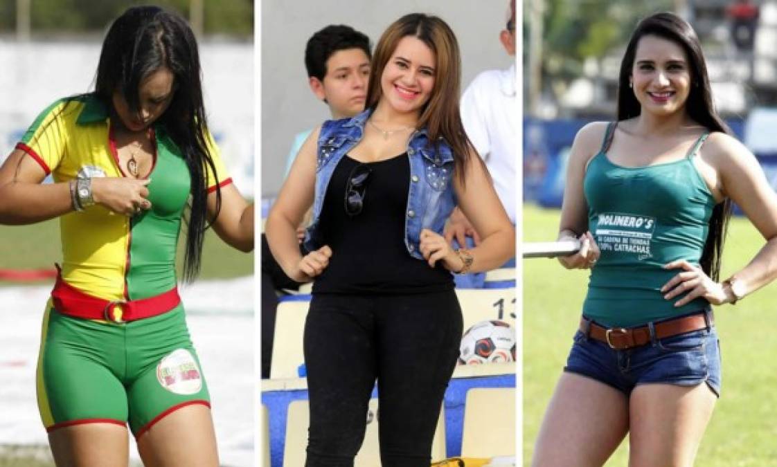 Los partidos de vuelta de las semifinales del Torneo Apertura 2016-2017 de la Liga Nacional estuvieron engalanados por bellas chicas. Mira la galería.