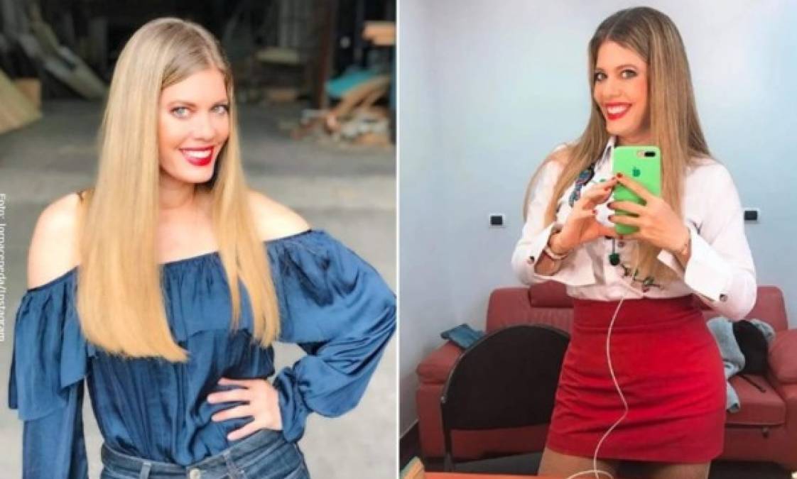 La espectacular rubia publicó en su cuenta de Instagram una fotografía en la que se mostró en traje de baño y sorprendió por su hermosa figura.