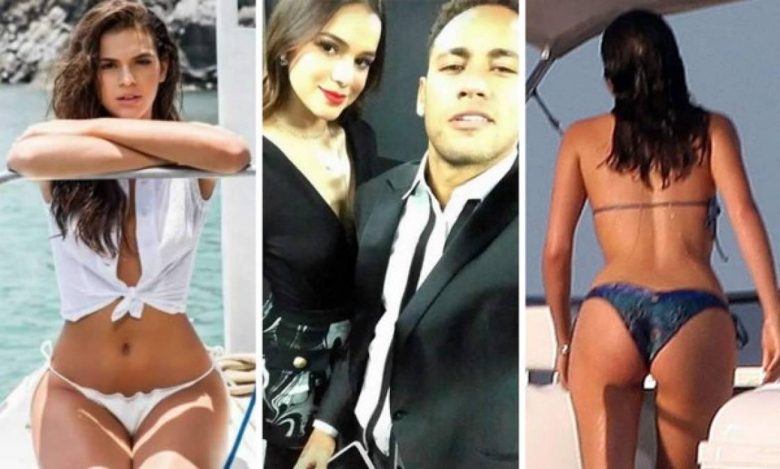 Bruna Marquezine es la espectacular novia del futbolista brasileño Neymar, con quien volvió el año pasado después haber terminado la relación en agosto de 2014.