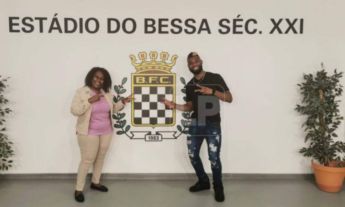 Jorge Benguché junto a su amada madre mostraron su felicidad al conocer las instalaciones del Boavista.