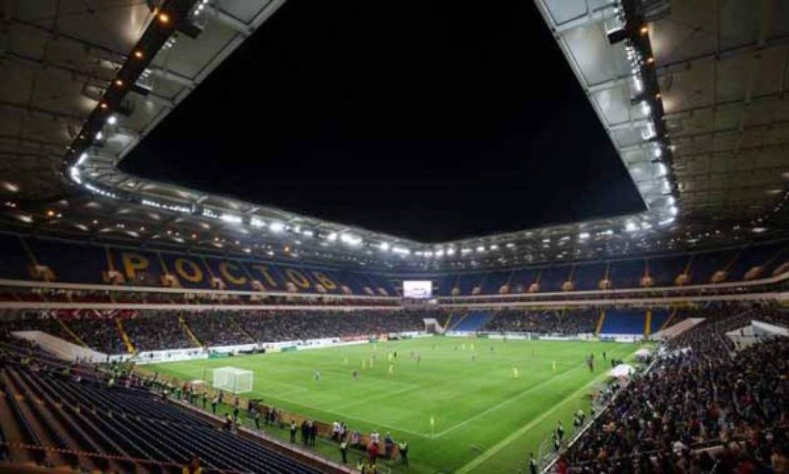 El Rostov Arena, donde debutará Brasil ante Suiza el 17 de junio en la primera fase del Mundial de Rusia, fue estrenado en partido de la liga rusa que enfrentó al Rostov local y al Jabarovsk.<br/>